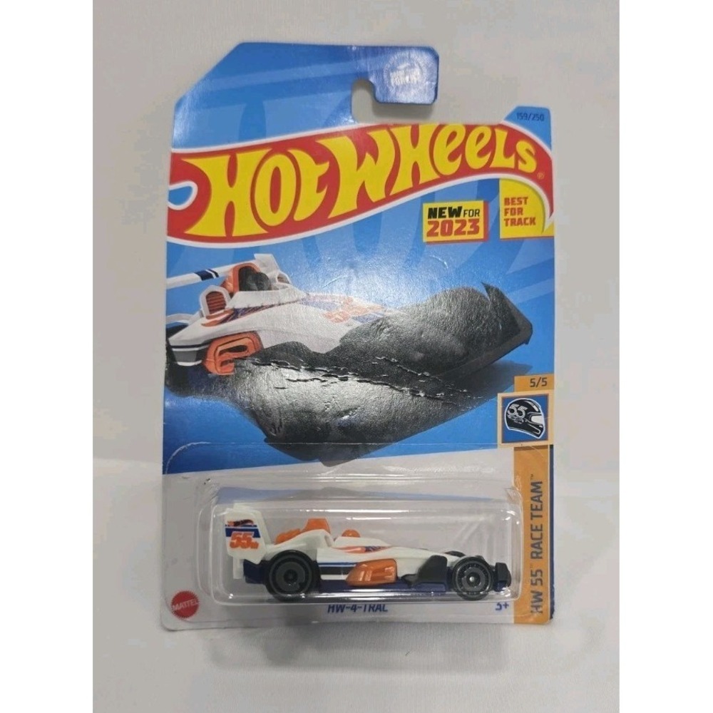 Hot Wheels‎ Diecast Toy Car HW-4-TRAC 2023 HW 55 Race Team 159/250